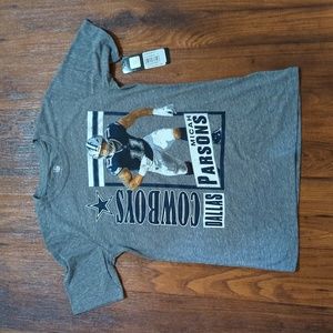 Official NFL Dallas Cowboys Youth Micah Parsons T-Shirt Size M/10-12 NWT